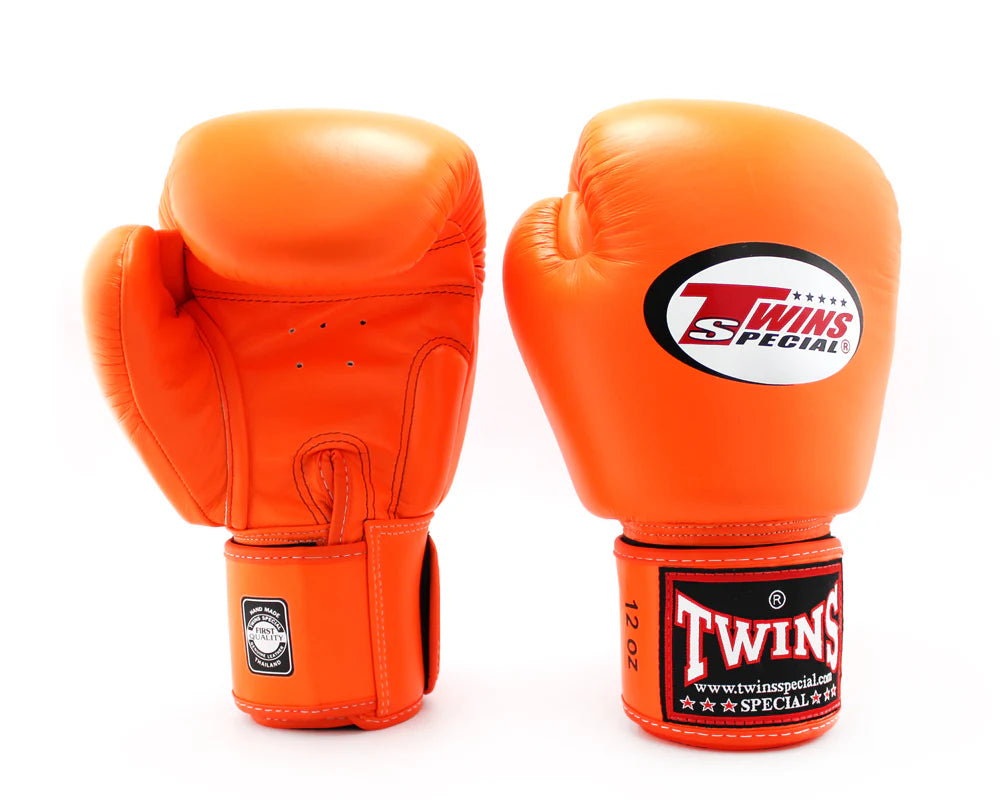 Twins Special Boxing Glove- Orange - The Octagon MMA Twins Special Boxing Glove- Orange - The Octagon MMA